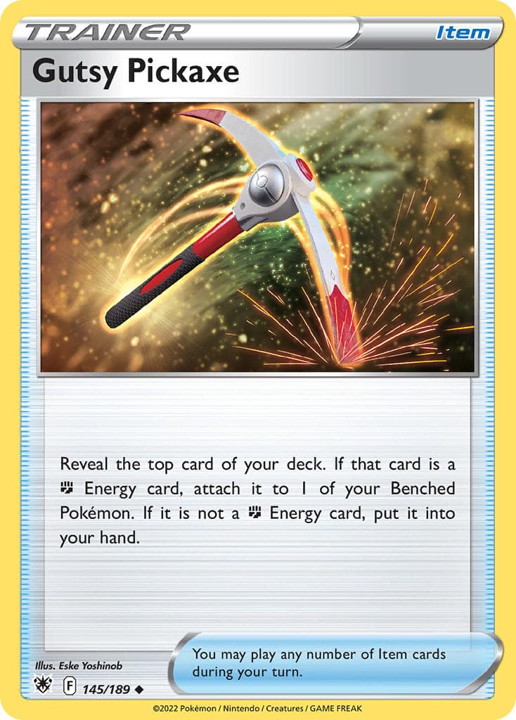 Gutsy Pickaxe — Astral Radiance Pokémon card
