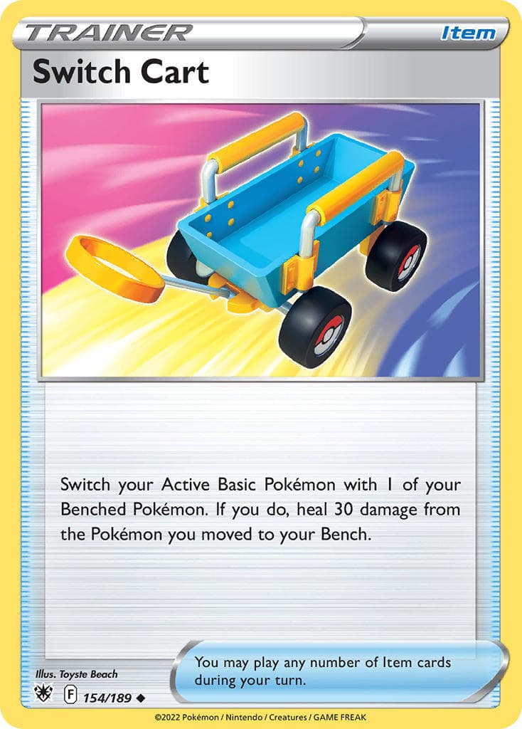 Switch Cart — Astral Radiance Pokémon card