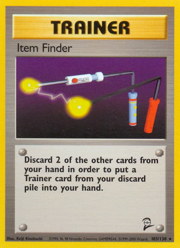Item Finder — Base Set 2 Pokémon card