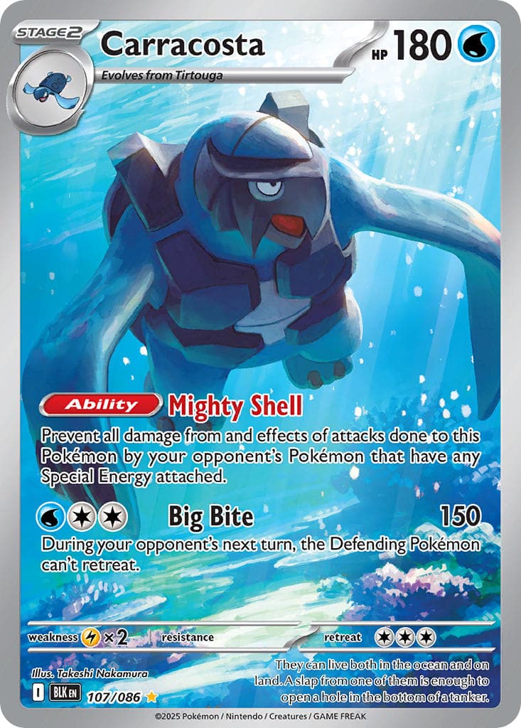 Card 107 — Black Bolt Pokémon card