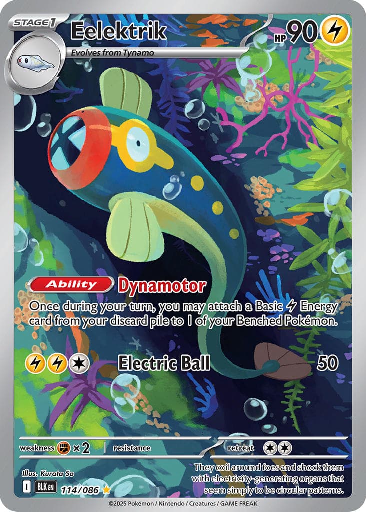 Card 114 — Black Bolt Pokémon card