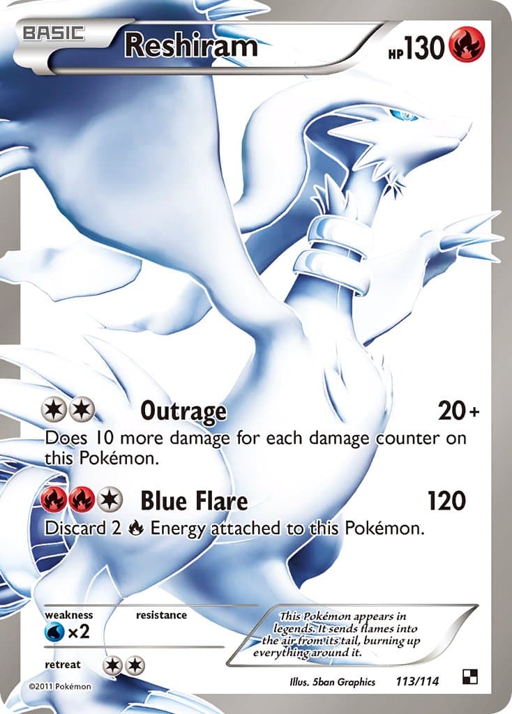Reshiram — Black & White