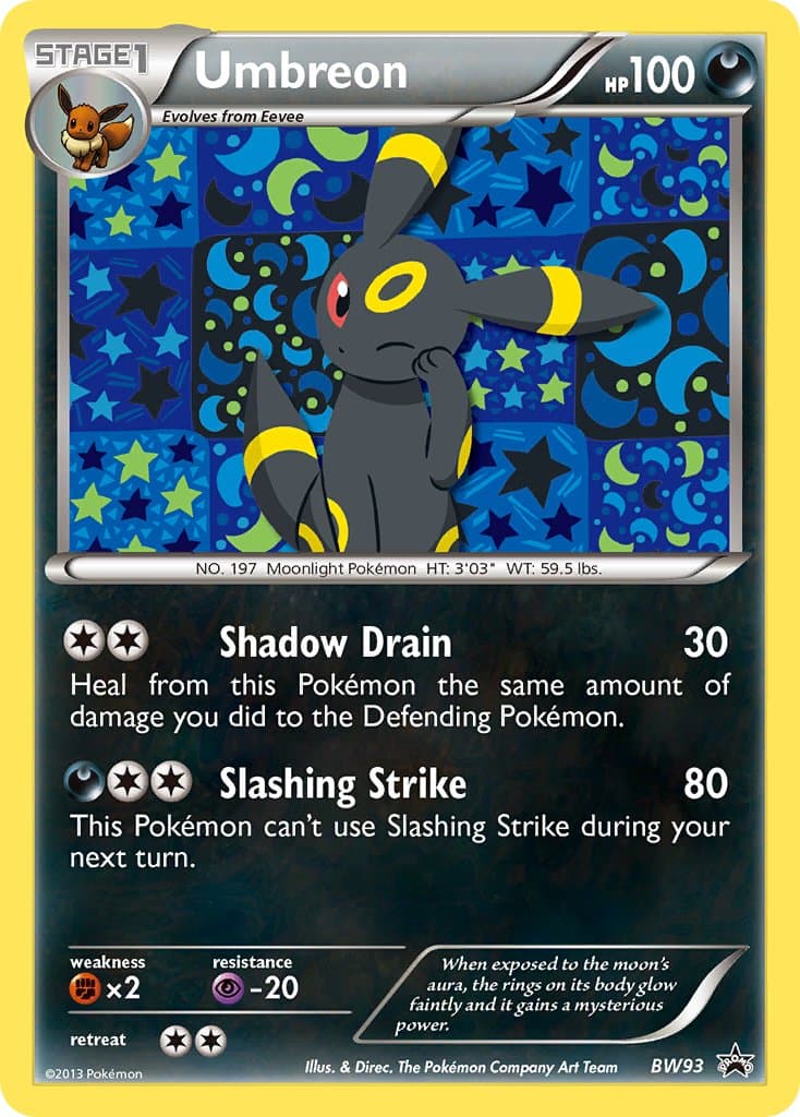 Umbreon — Black White Promos