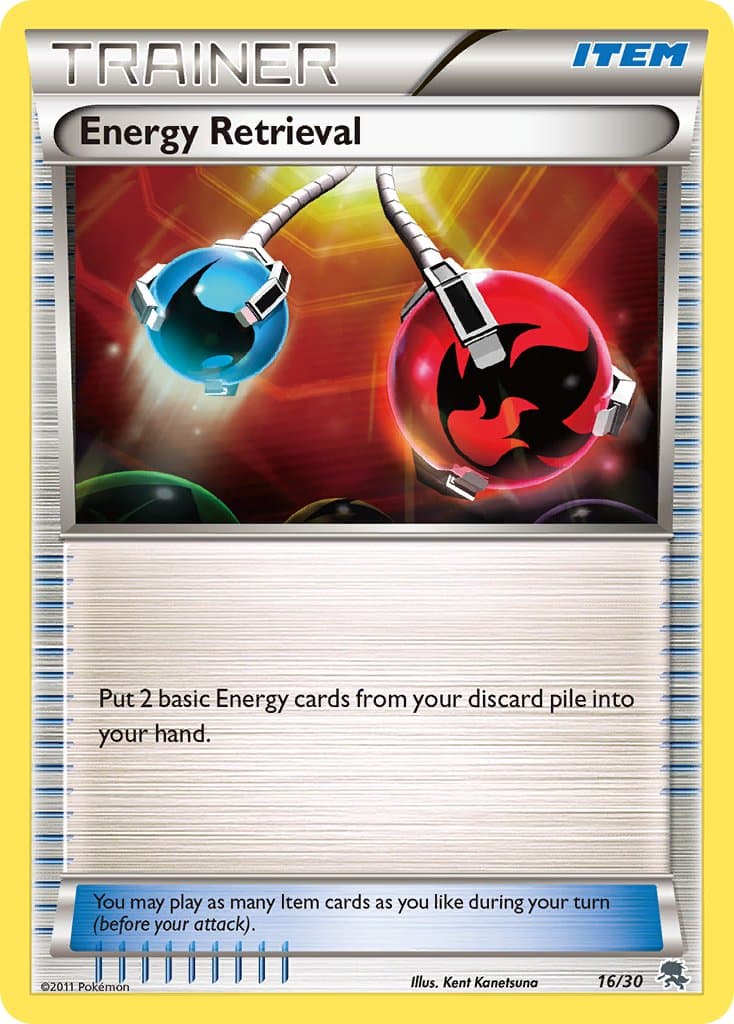 Energy Retrieval — Black White Trainer Kit Zoroark