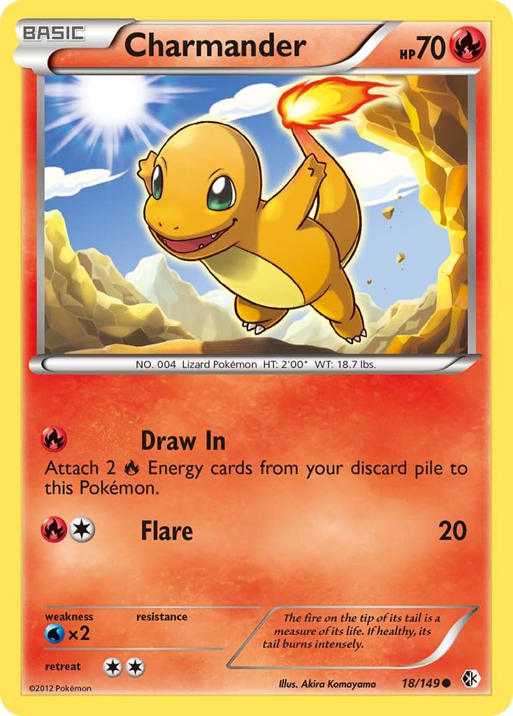 Charmander — Boundaries Crossed Pokémon card
