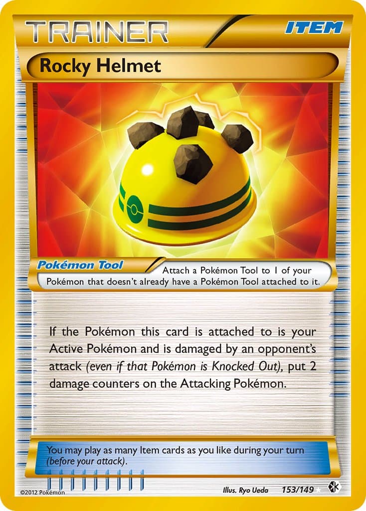 Rocky Helmet — Boundaries Crossed Pokémon card