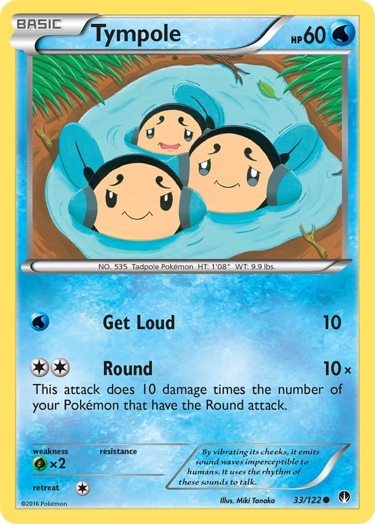 Tympole — BREAKpoint Pokémon card