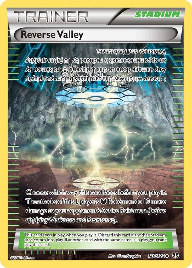 Reverse Valley — BREAKpoint Pokémon card