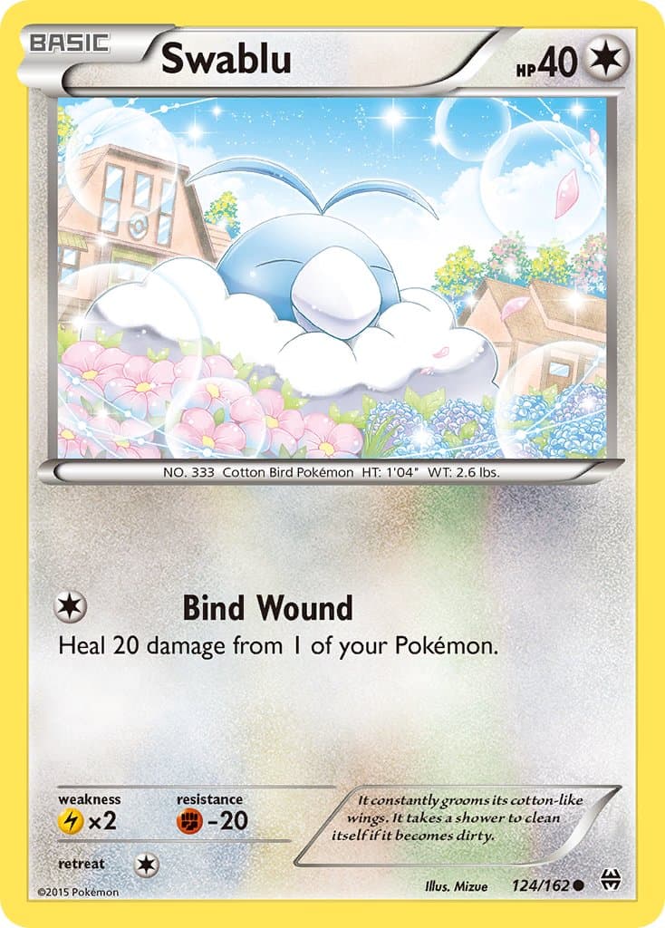 Swablu — BREAKthrough Pokémon card