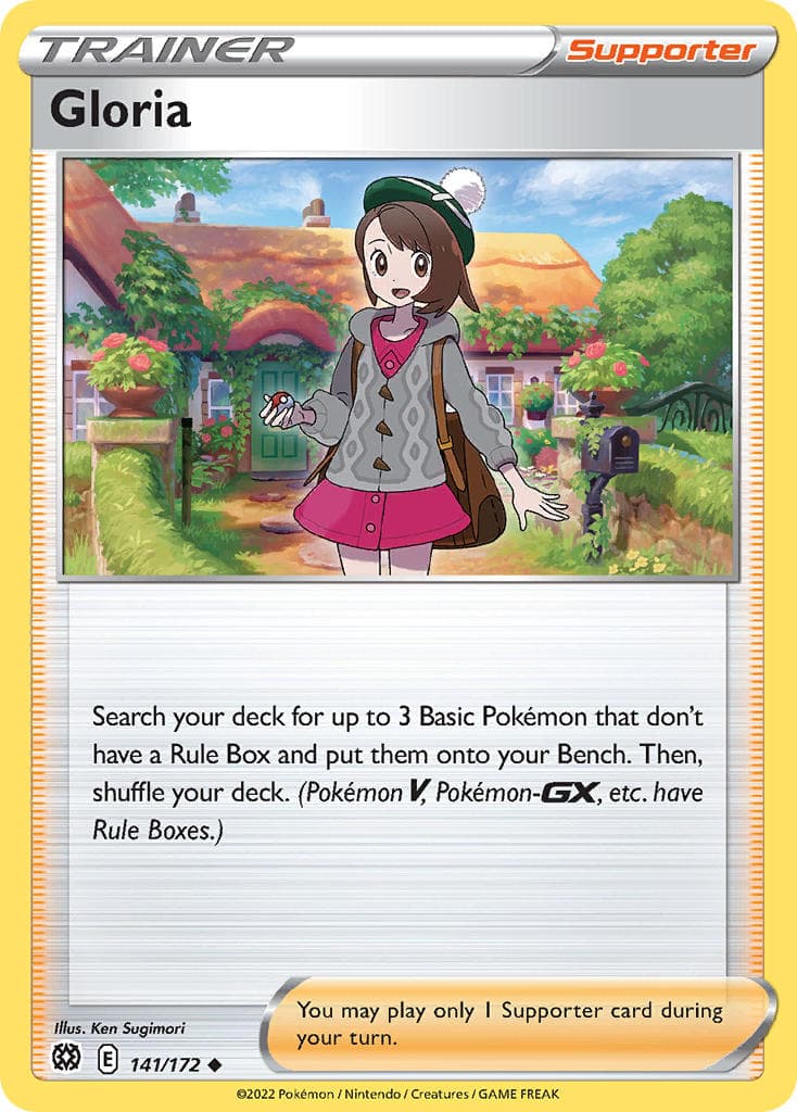 Gloria — Brilliant Stars Pokémon card