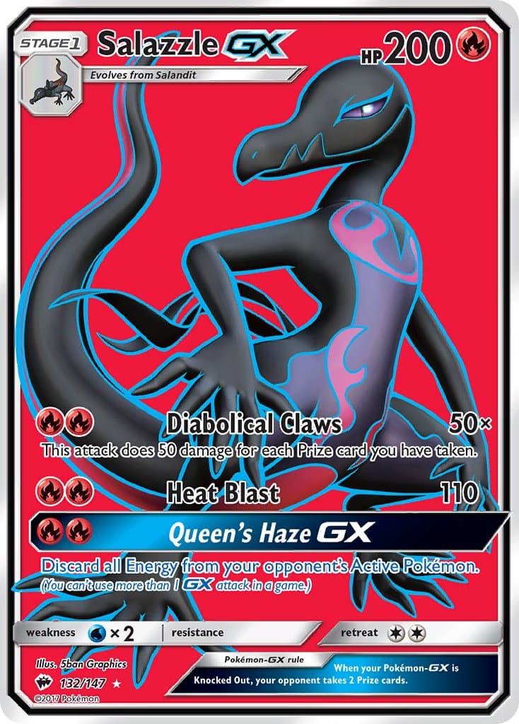 Salazzle Gx — Burning Shadows