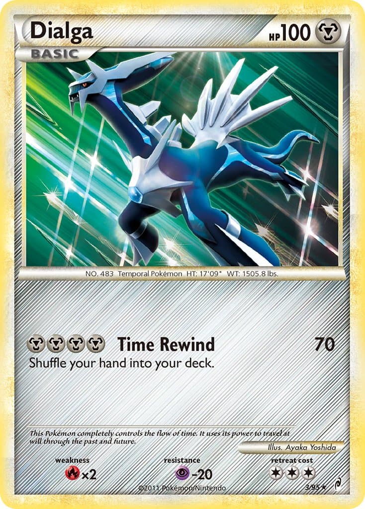 Dialga — Call of Legends Pokémon card
