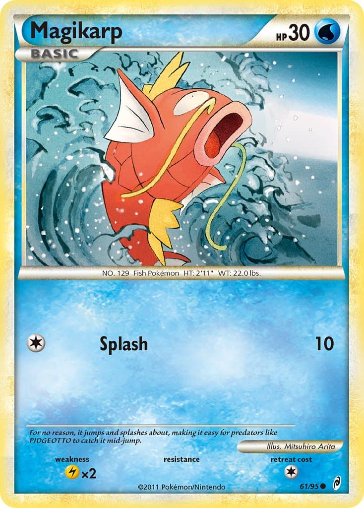 Magikarp — Call of Legends Pokémon card