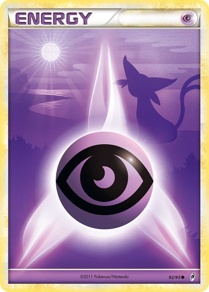 Psychic Energy — Call of Legends Pokémon card