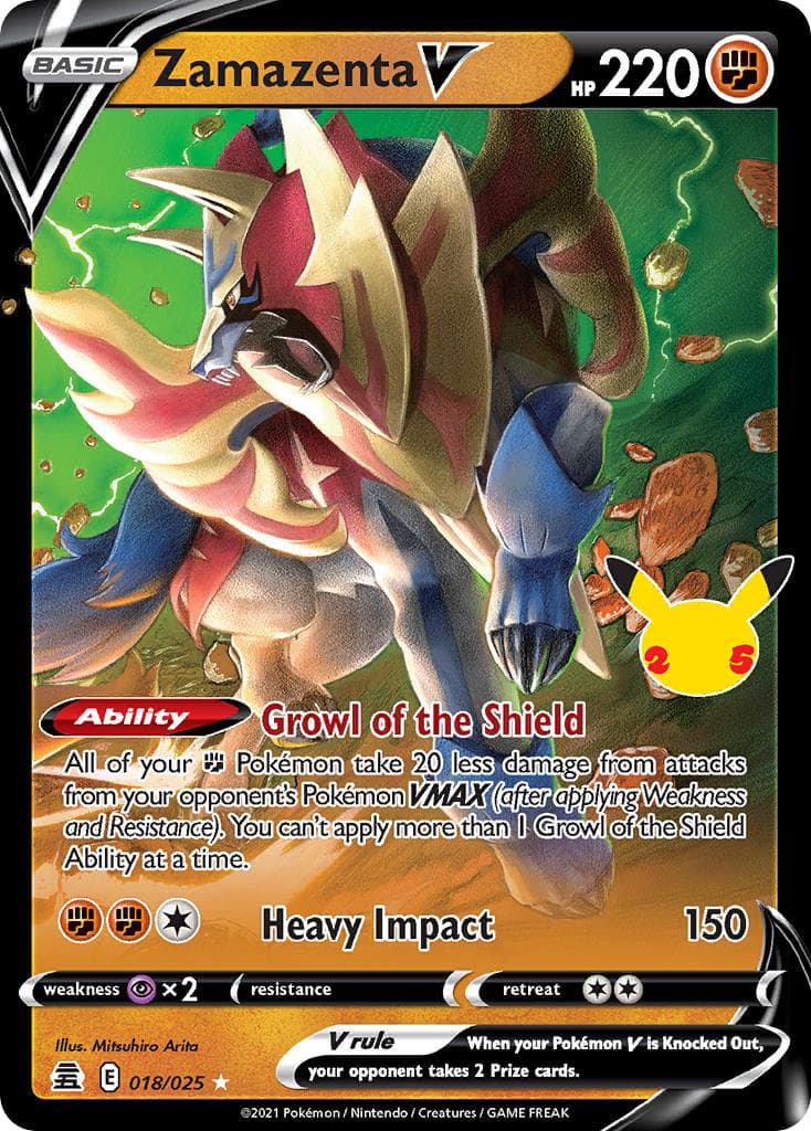 Zamazenta V — Celebrations