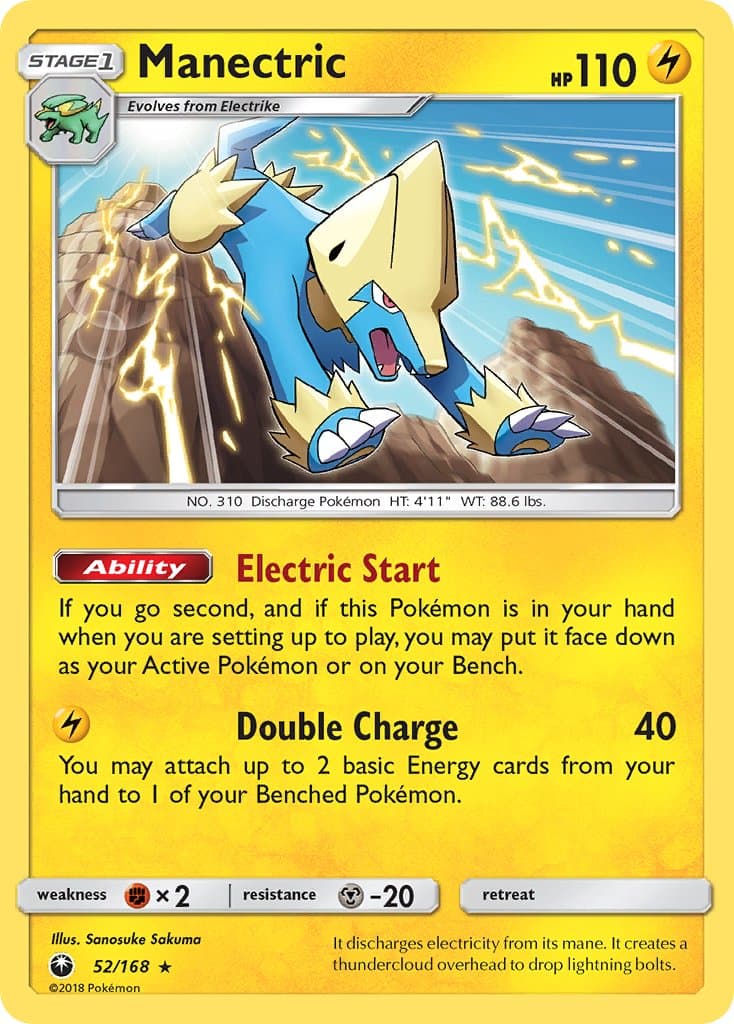 Manectric — Celestial Storm