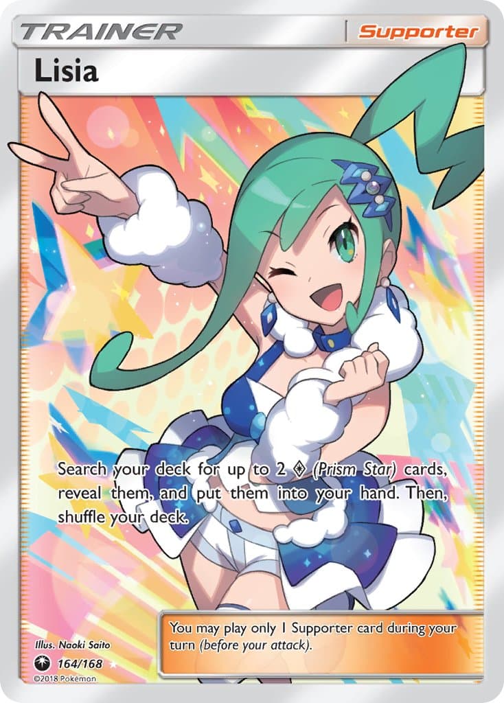 Lisia — Celestial Storm Pokémon card