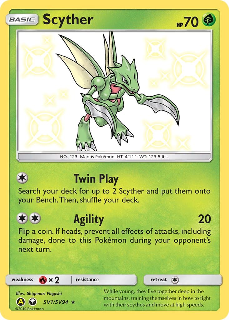 Scyther Yaa 001ya — Celestial Storm