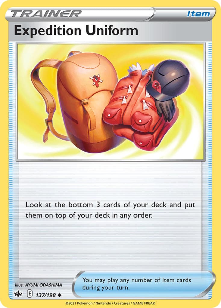 Expedition Uniform — Chilling Reign Pokémon card