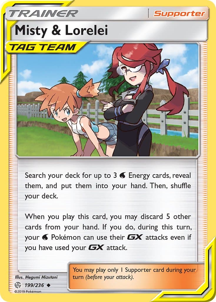 Misty Lorelei — Cosmic Eclipse Pokémon card