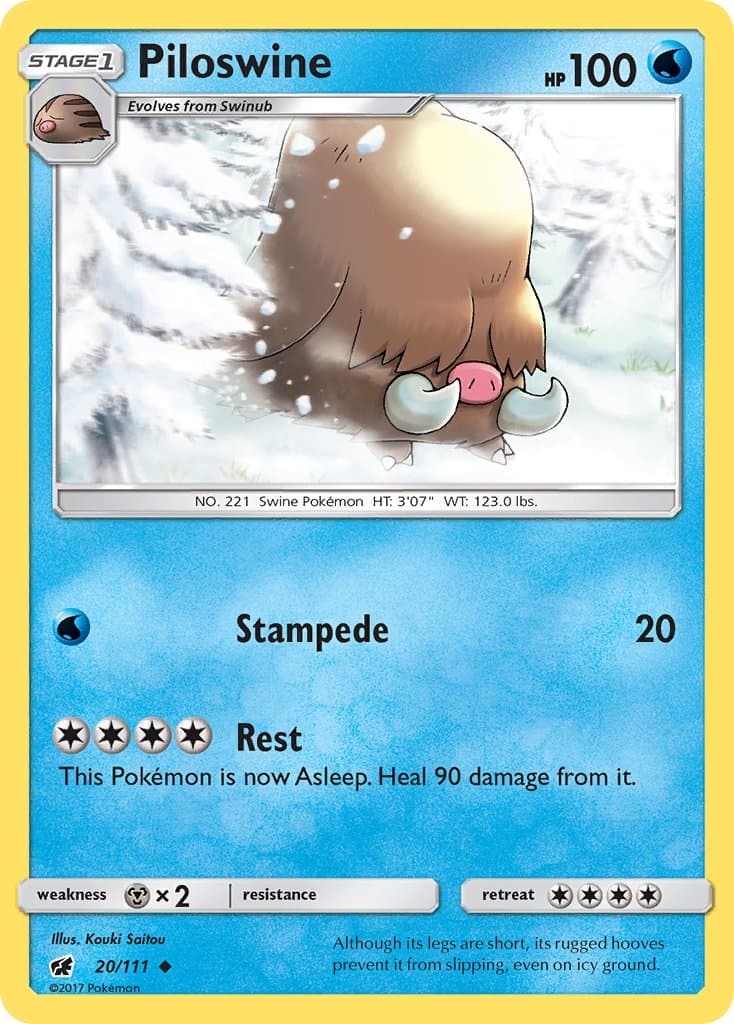 Piloswine — Crimson Invasion