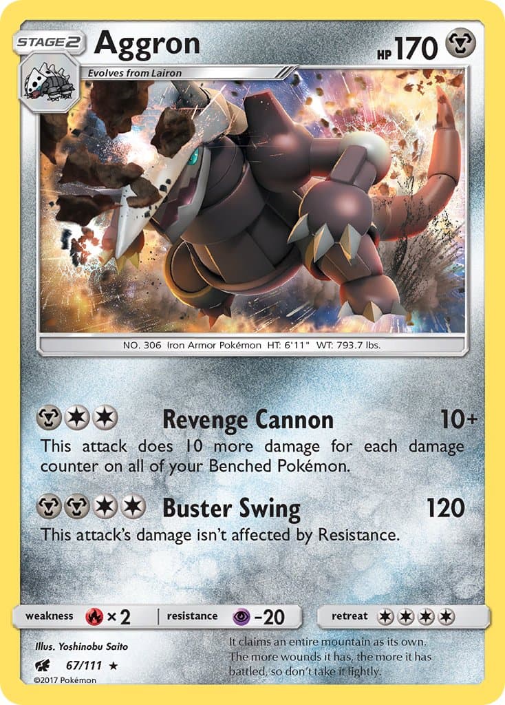 Aggron — Crimson Invasion