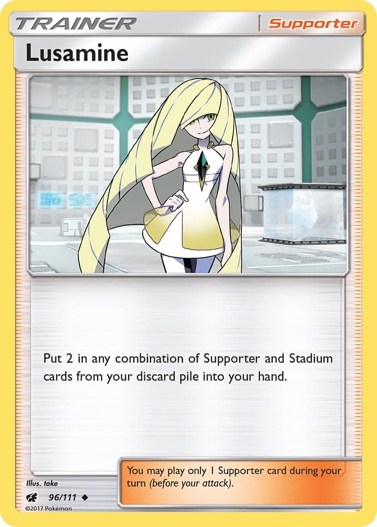 Lusamine — Crimson Invasion