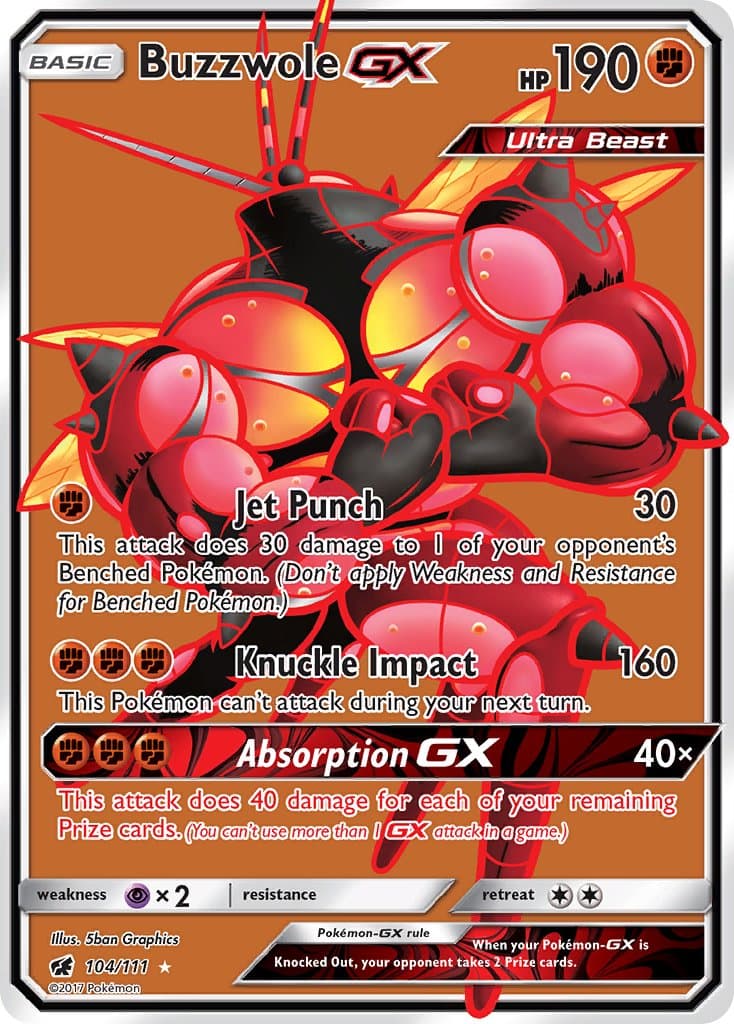 Buzzwole Gx — Crimson Invasion
