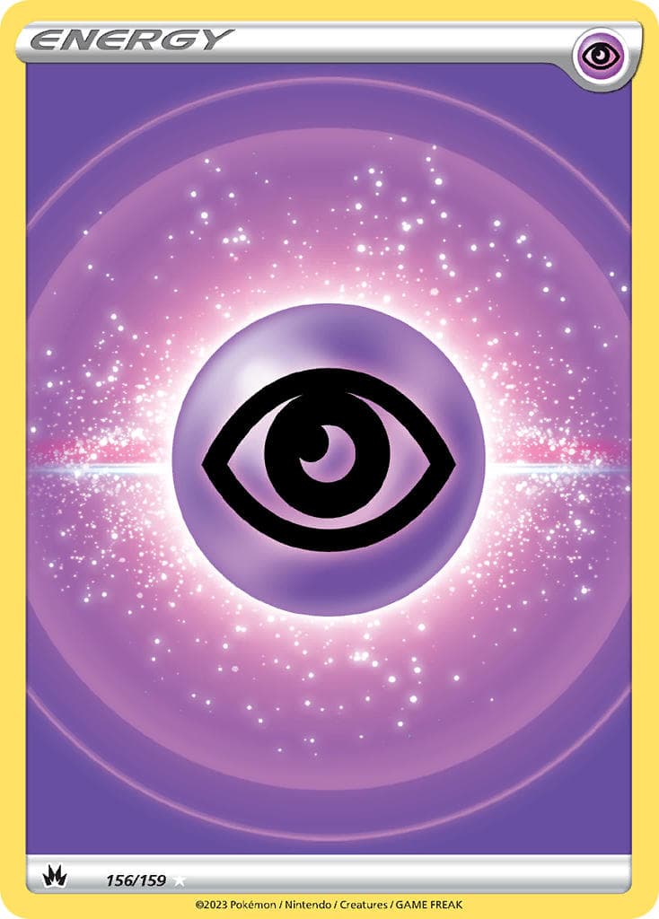 Psychic Energy — Crown Zenith Pokémon card