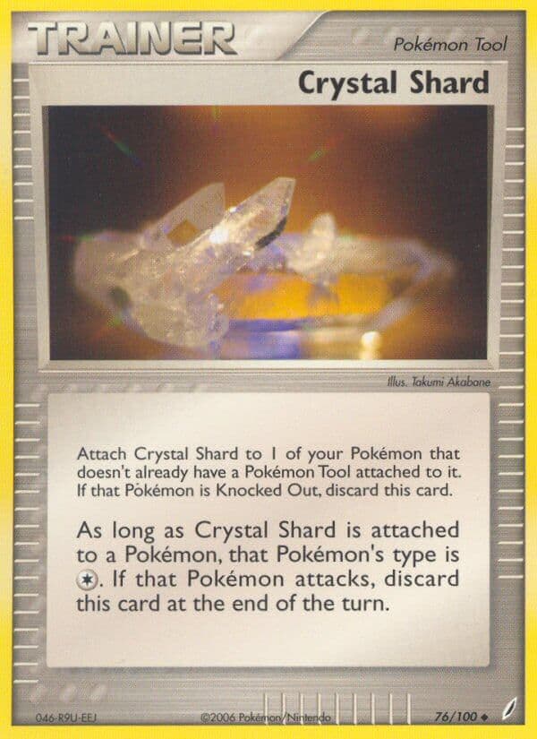 Crystal Shard — Crystal Guardians Pokémon card
