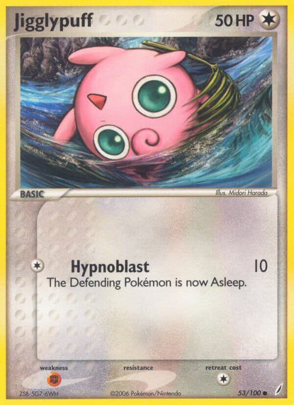 Jigglypuff — Crystal Guardians Pokémon card