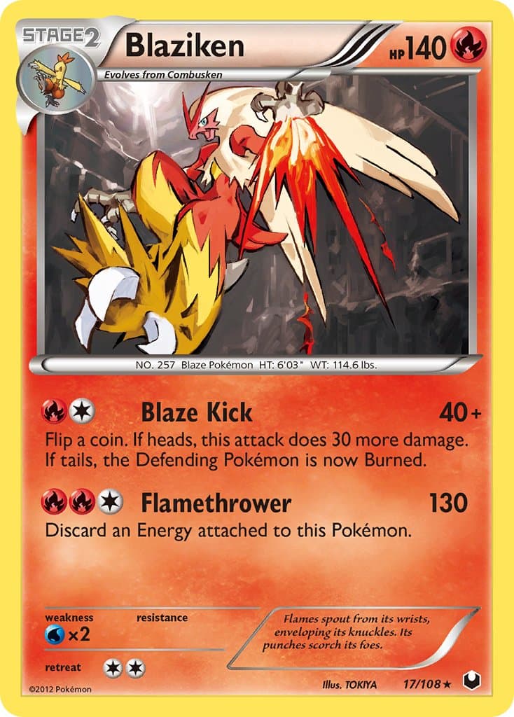 Blaziken — Dark Explorers