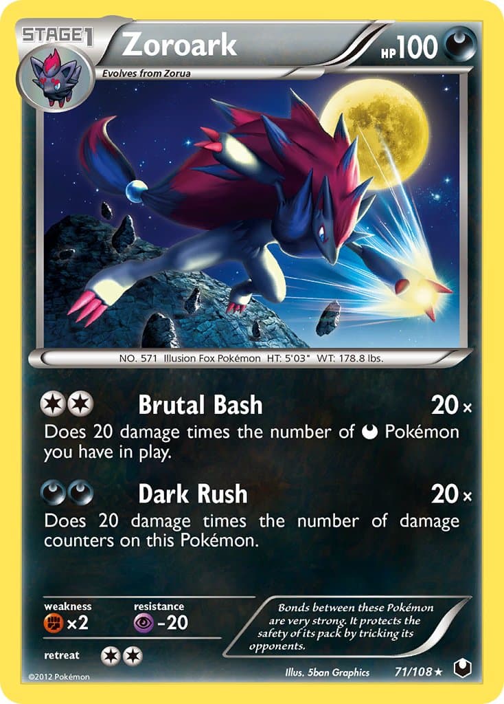 Zoroark — Dark Explorers