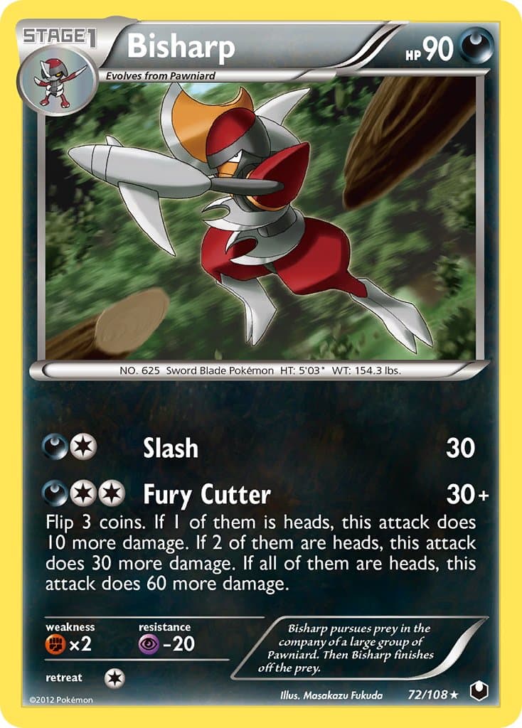 Bisharp — Dark Explorers Pokémon card
