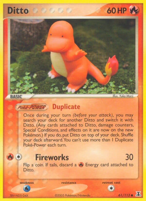 Ditto — Delta Species Pokémon card