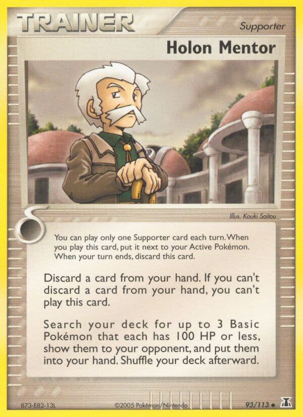 Holon Mentor — Delta Species Pokémon card