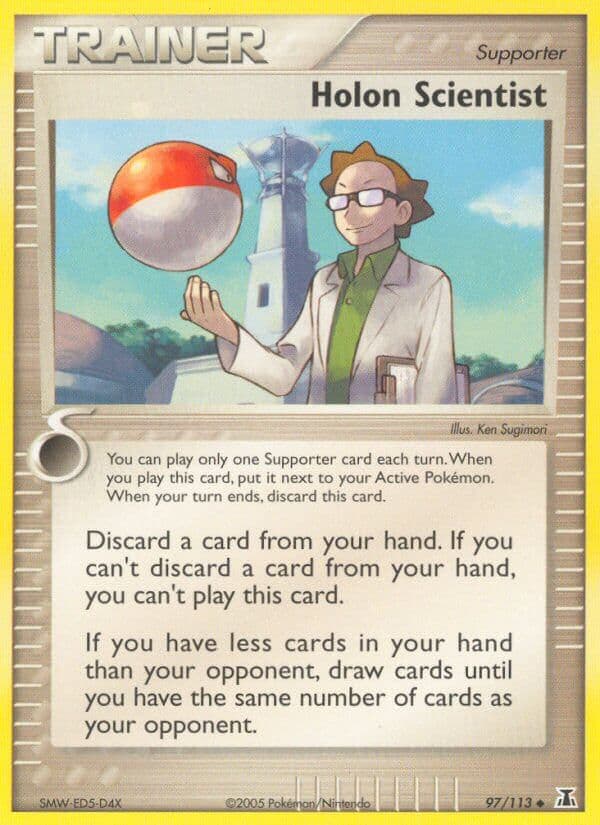 Holon Scientist — Delta Species Pokémon card