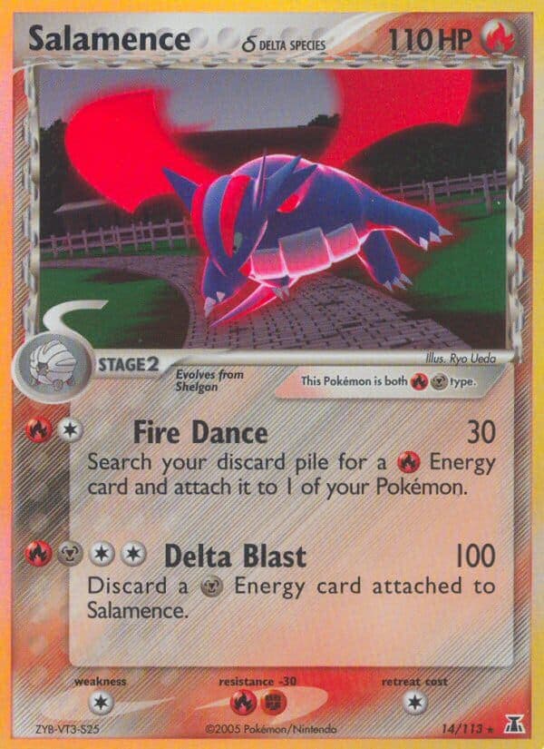 Salamence D — Delta Species Pokémon card