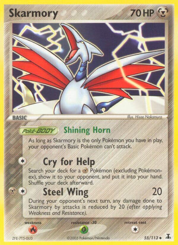 Skarmory — Delta Species Pokémon card