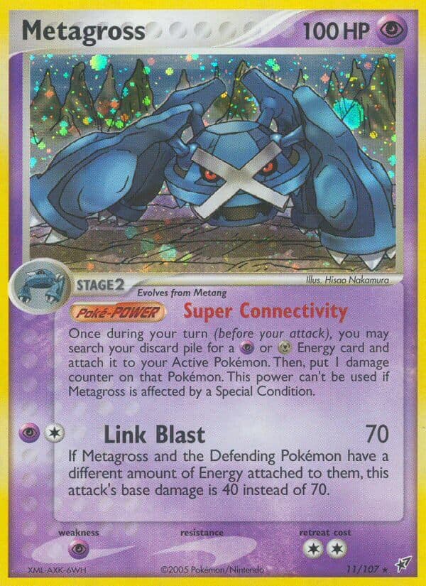 Metagross — Deoxys Pokémon card