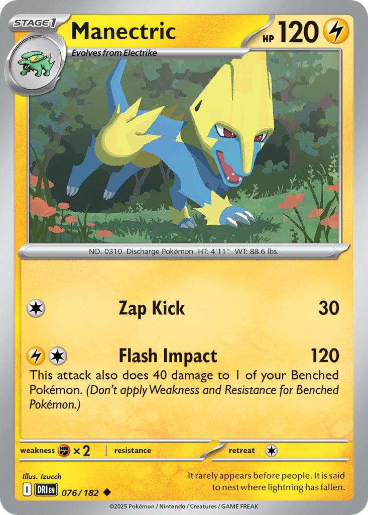 Manectric — Destined Rivals