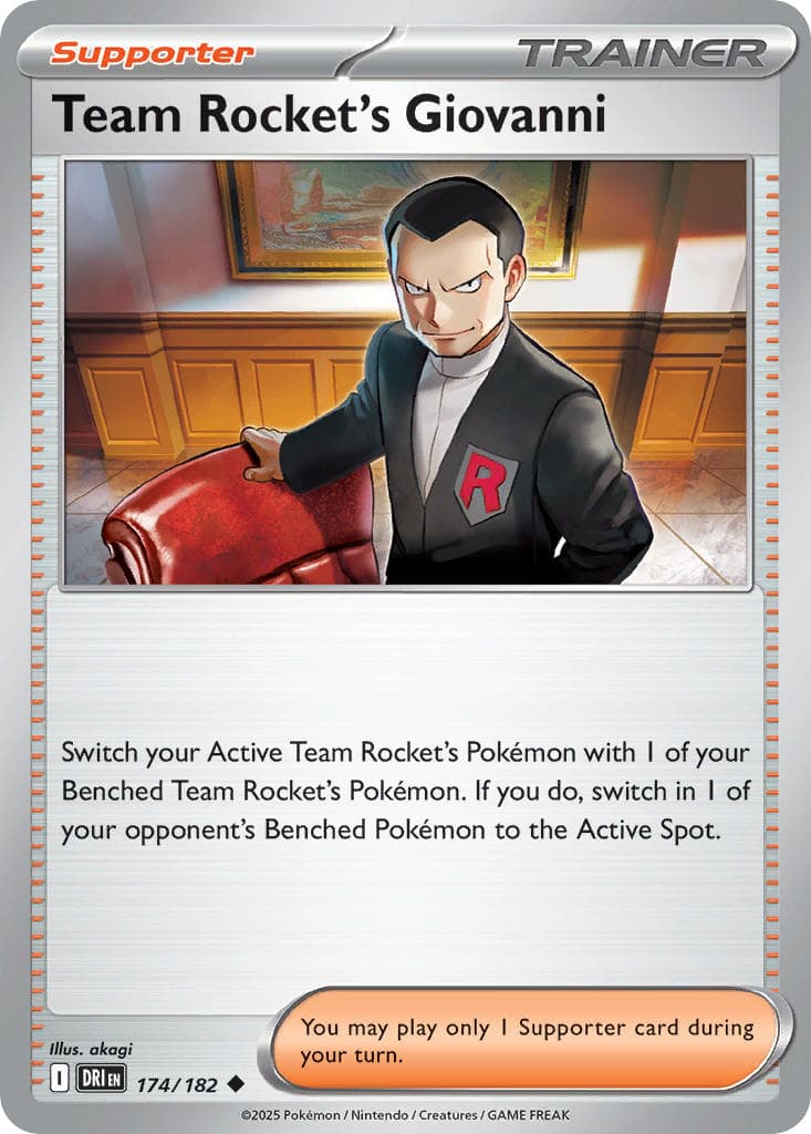 Team Rocket's Giovanni — Destined Rivals