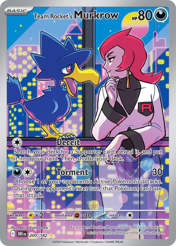 Team Rocket's Murkrow — Destined Rivals