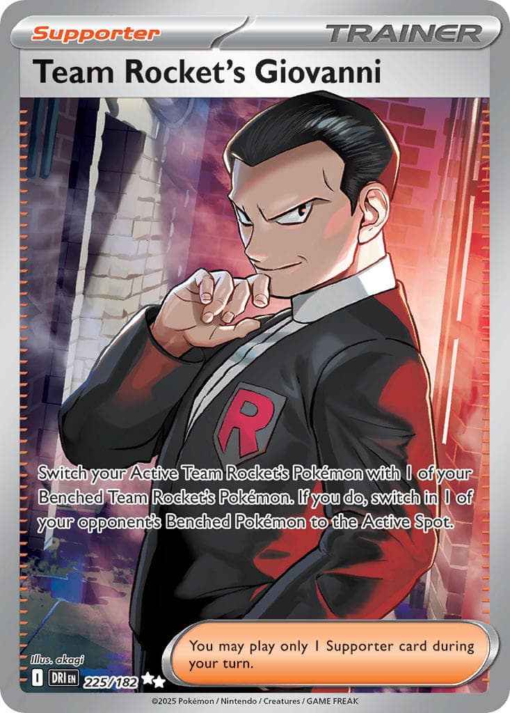 Team Rocket's Giovanni — Destined Rivals