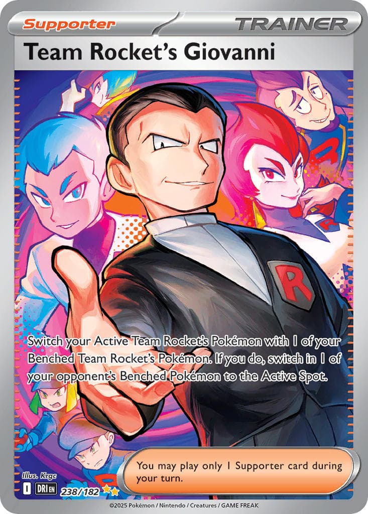 Team Rocket's Giovanni — Destined Rivals