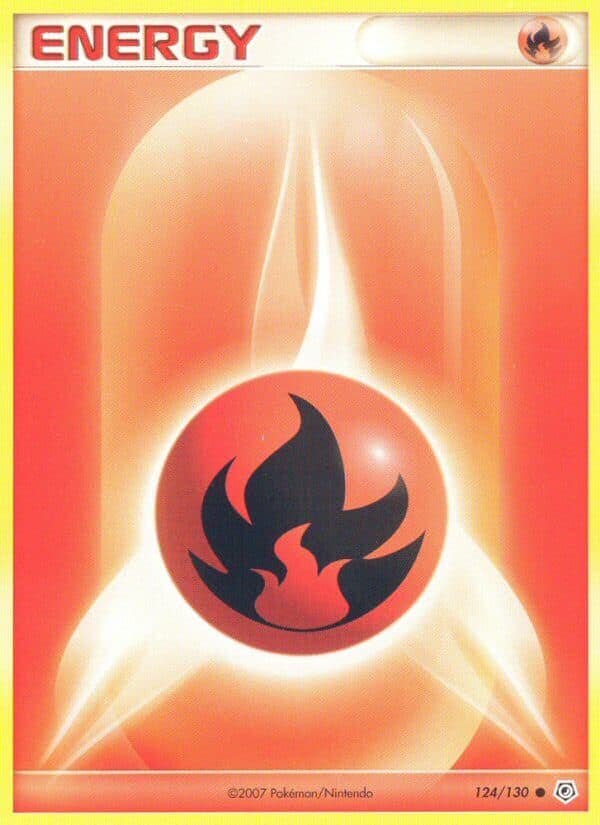 Fire Energy — Diamond & Pearl Pokémon card