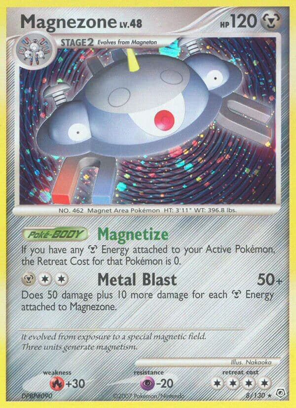 Magnezone — Diamond & Pearl Pokémon card