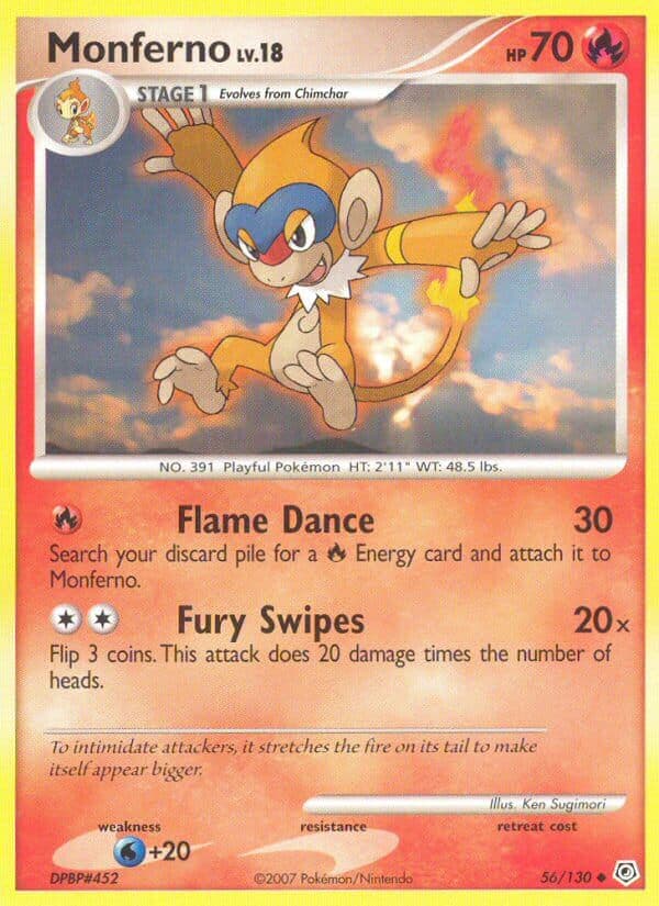 Monferno — Diamond & Pearl