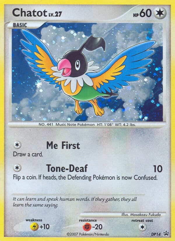Chatot — Diamond Pearl Promos