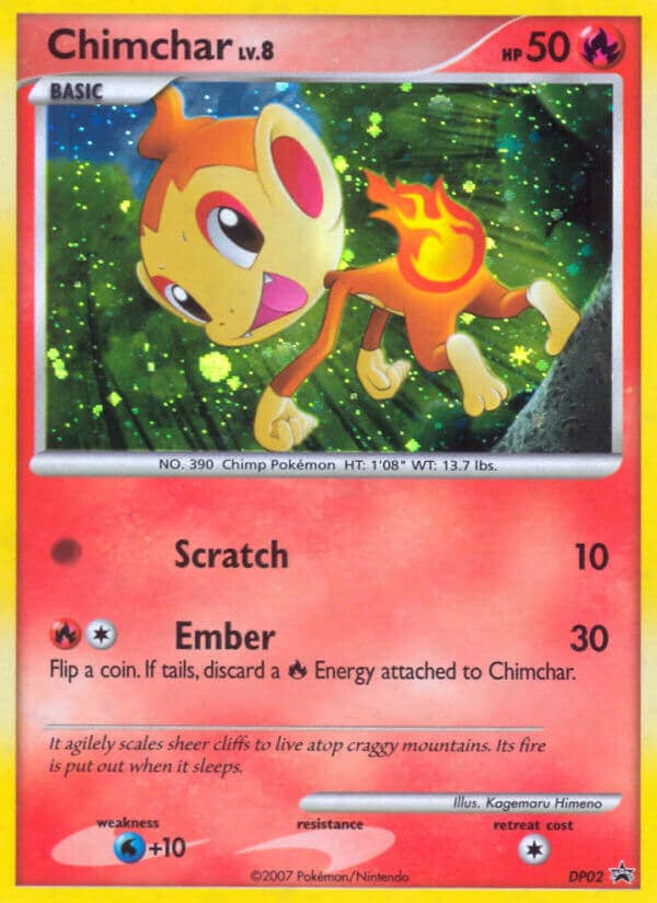 Chimchar — Diamond Pearl Promos